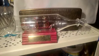 PINTA, NINAe S. MARIA 3 Caravelle in Bottiglia