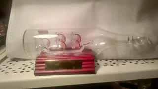 PINTA, NINAe S. MARIA 3 Caravelle in Bottiglia