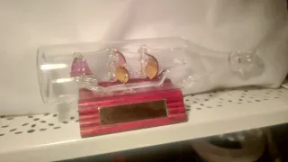 PINTA, NINAe S. MARIA 3 Caravelle in Bottiglia