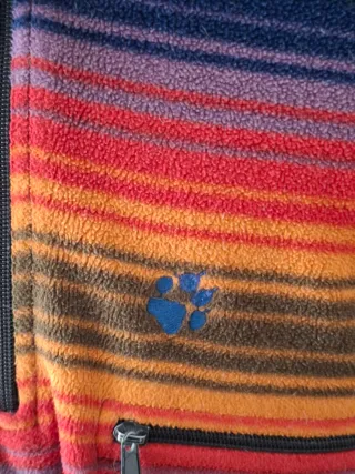 Pile vintage Jack Wolfskin multicolore