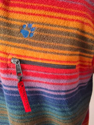 Pile vintage Jack Wolfskin multicolore