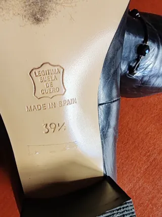 Zapatos Kurhapies Mujer Talla 39.5 Negros