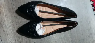 Zapatos Bailarinas Negros Mujer