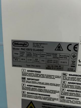 Aire Acondicionado Portátil DeLonghi Pinguino