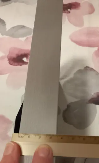 Cornice per foto 25x20 cm in metallo e vetro