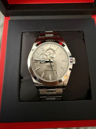 TISSOT GENTLEMAN OPEN HEART 40MM