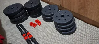 Juego de pesas 27.5 kg