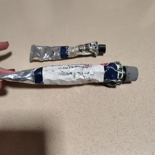 Tubo pintura óleo Amsterdam Azul