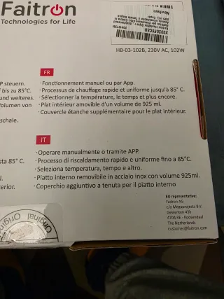 Scaldavivande HeatsBox Style+ con borsa