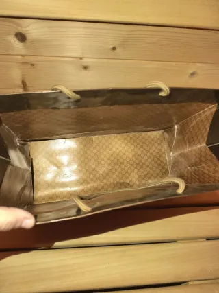 Borsa Gucci Marrone e Dorata