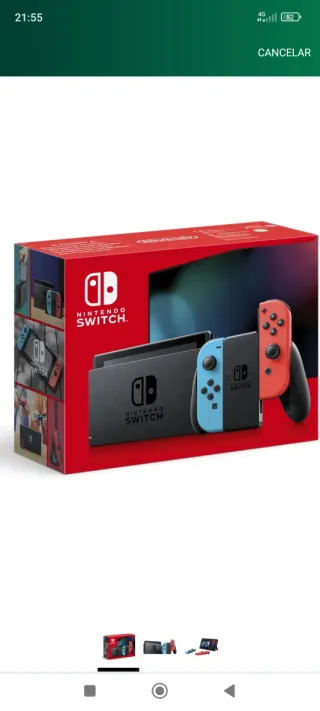 Nintendo Switch Azul y Rojo