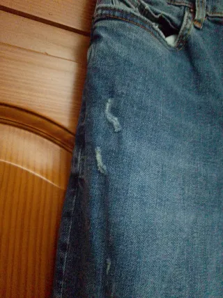 Vaqueros pitillo hombre