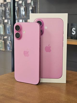 IPHONE 16 128GB ROSA BATTERIA 100%