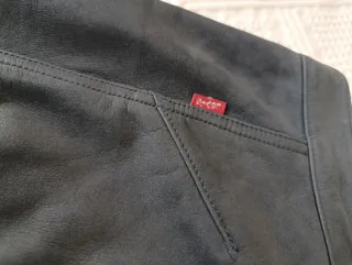 Pantalón Levi's Cuero Ante Negro