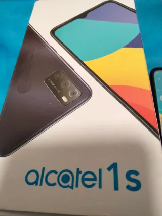 Alcatel 1s Nero/Multicolor elegante