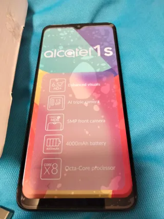 Alcatel 1s Nero/Multicolor elegante