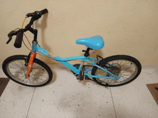 Bicicleta Infantil Btwin Azul