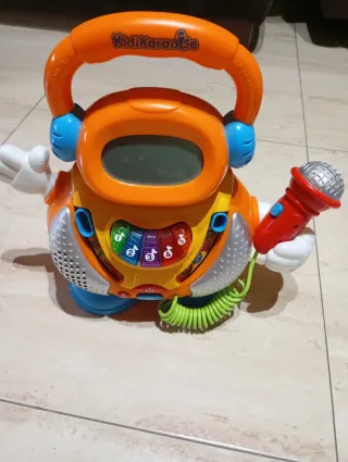 Karaoke infantil Kidikaraoke con micrófono