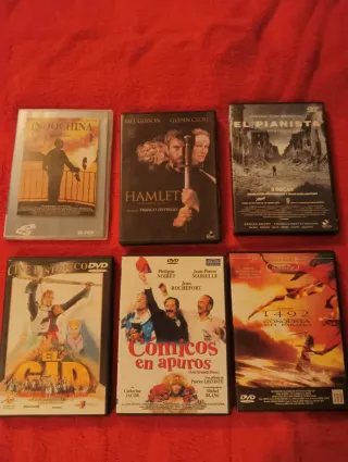 Lote 6 Películas DVD En español