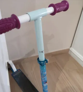 Monopattino Frozen azzurro e viola