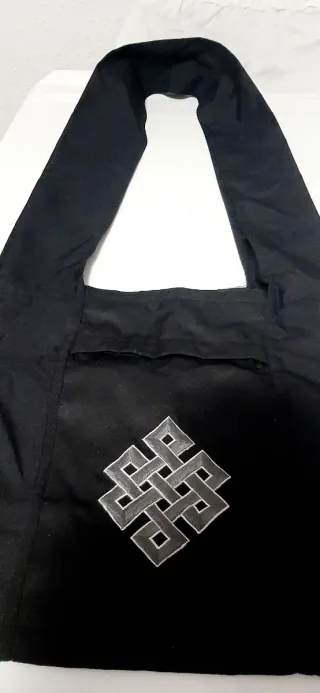 Bolso monje Tibet negro