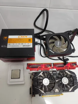 Componenti PC: Alimentatore, CPU, RAM, GPU