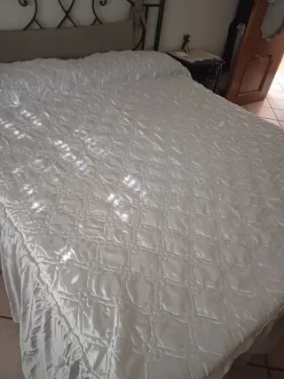 Trapuntino raso bianco