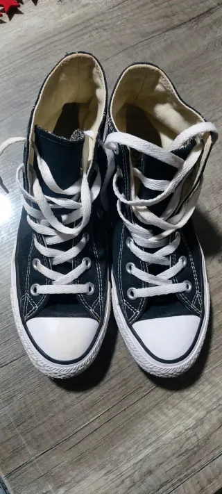 Sneakers Converse Alte Nere
