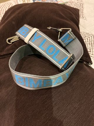 Bandolera BIMBA Y LOLA Azul y Gris