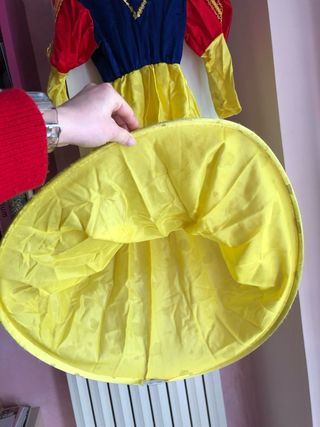 Vestito Carnevale Biancaneve Bambina