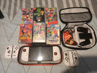 Nintendo Switch + 5 Giochi + Accessori