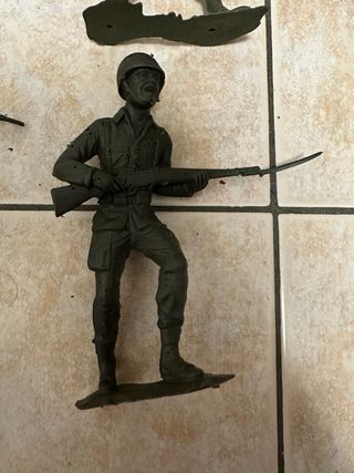 4 Maxi Soldatini Vintage Esercito