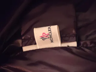 Moncler Piumino Viola Lungo donna