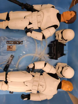 Star Wars Han Solo & Luke Skywalker - Figurine da collezione serie limitata