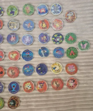 Colección Tazos Pokémon originales
