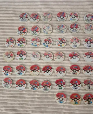 Colección Tazos Pokémon originales
