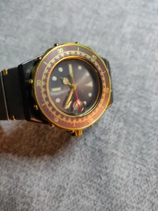 Orologio Bulova Oro Marrone