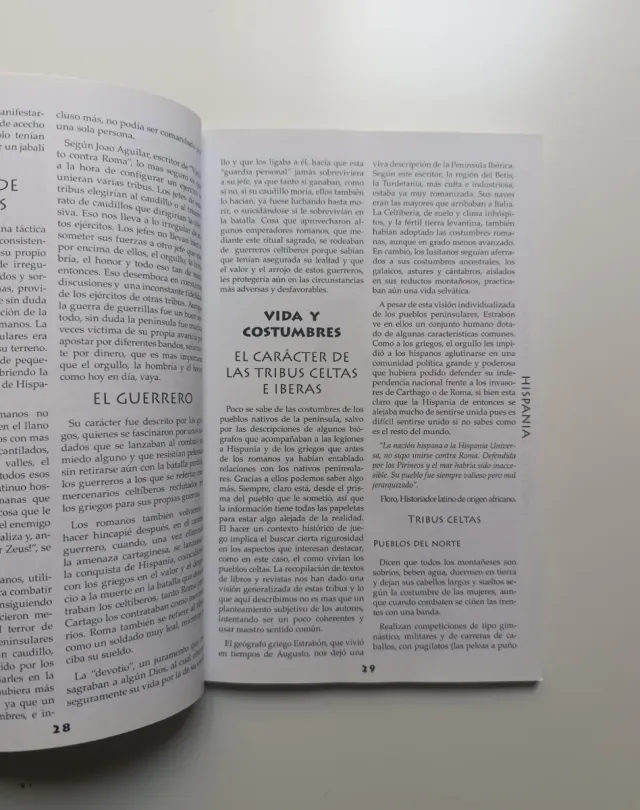 "Hispania". Libro juego de rol.