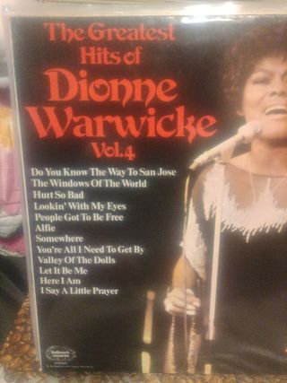 Vinilo Dionne Warwick Greatest Hits Vol.4