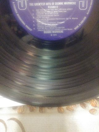 Vinilo Dionne Warwick Greatest Hits Vol.4