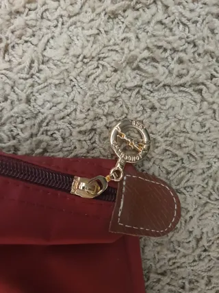 Bolso Longchamp Granate 40x48 cm