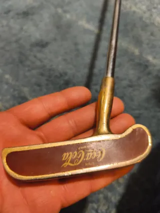 Palo de golf Coca-Cola antiguo