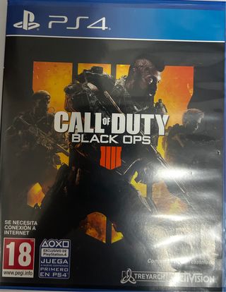 Call of Duty Black Ops 4 PS4 IIII