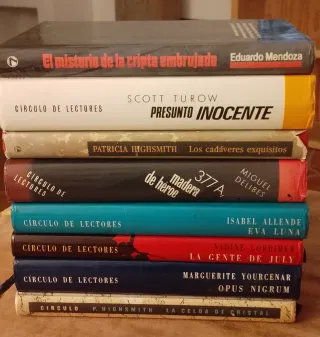 Lote de libros.