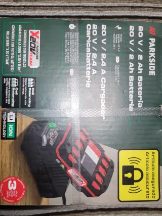 Atornillador Parkside Performance 20V nuevo presin
