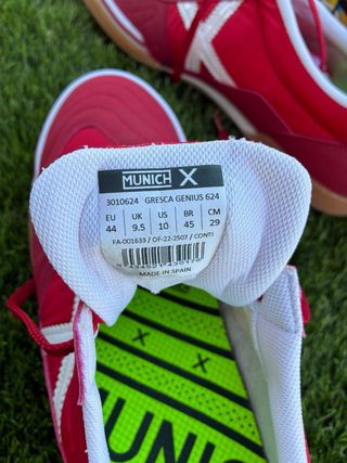 Scarpa da calcio Munich Gresca genius rosso