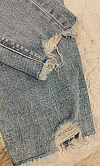 Vaqueros desgastados elásticos talla S