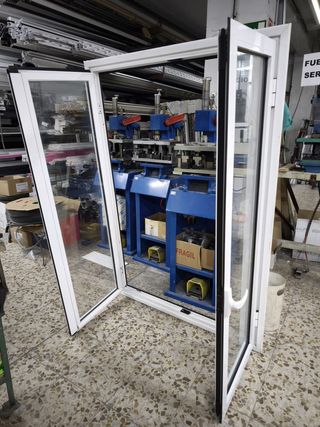 3 Ventanas Abatibles Aluminio 105,5x155,5 cm