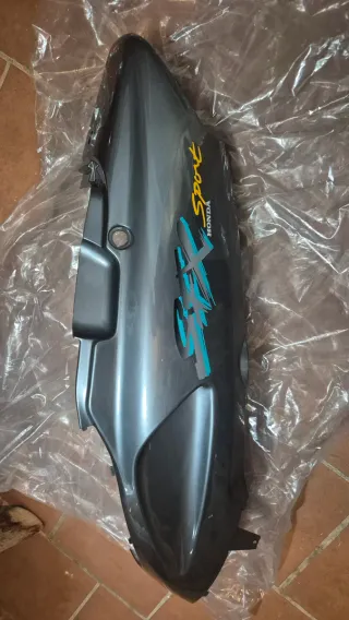 Tapa Lateral Izquierda Honda SFX Gris/verde