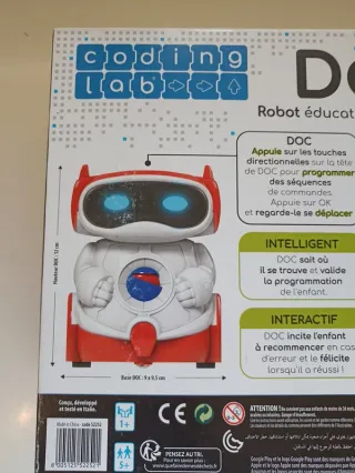 Robot educativo programmabile DOC Clementoni Coding